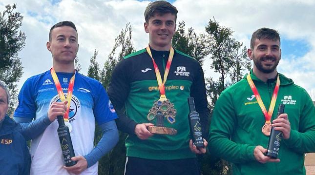 MANU QUIJERA, ORO EN EL CAMPEONATO DE ESPAÑA DE INVIERNO DE JABALINA