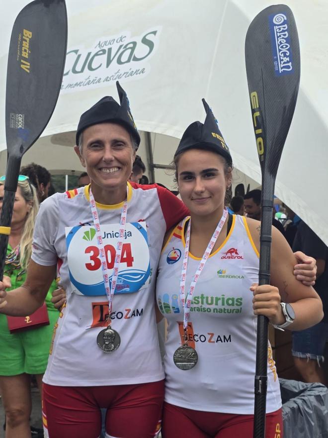 Amaia Osaba mantiene la tradición y sube al podio en el Descenso Internacional del Sella