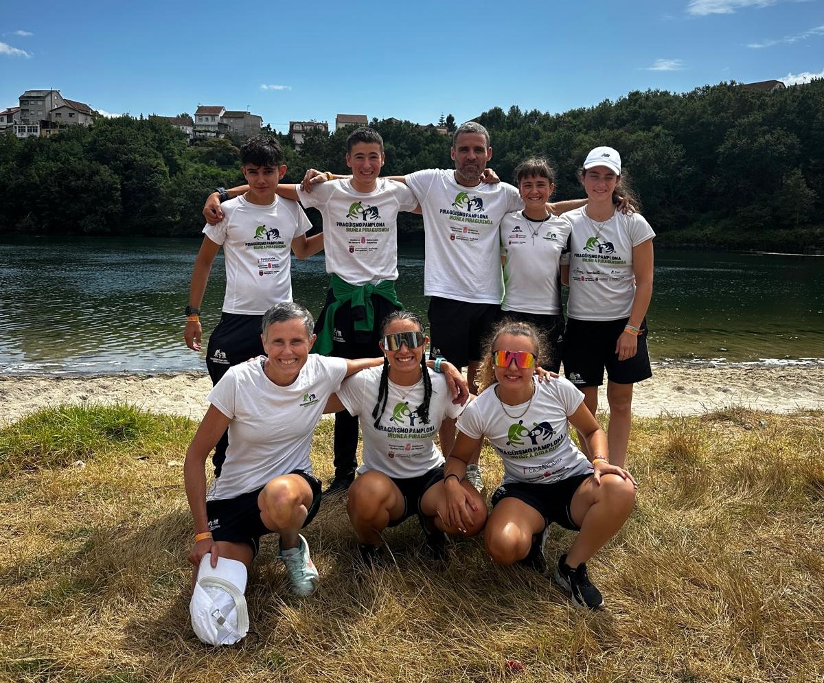 Cinco medallas para el Piragüismo Pamplona en el Campeonato de España