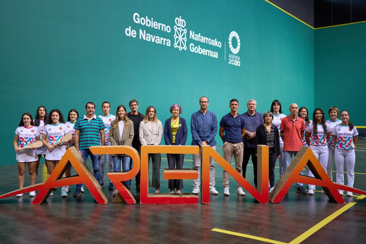 Arranca la quinta edición del Torneo Comunidad Foral de Navarra de Pelota Femenina