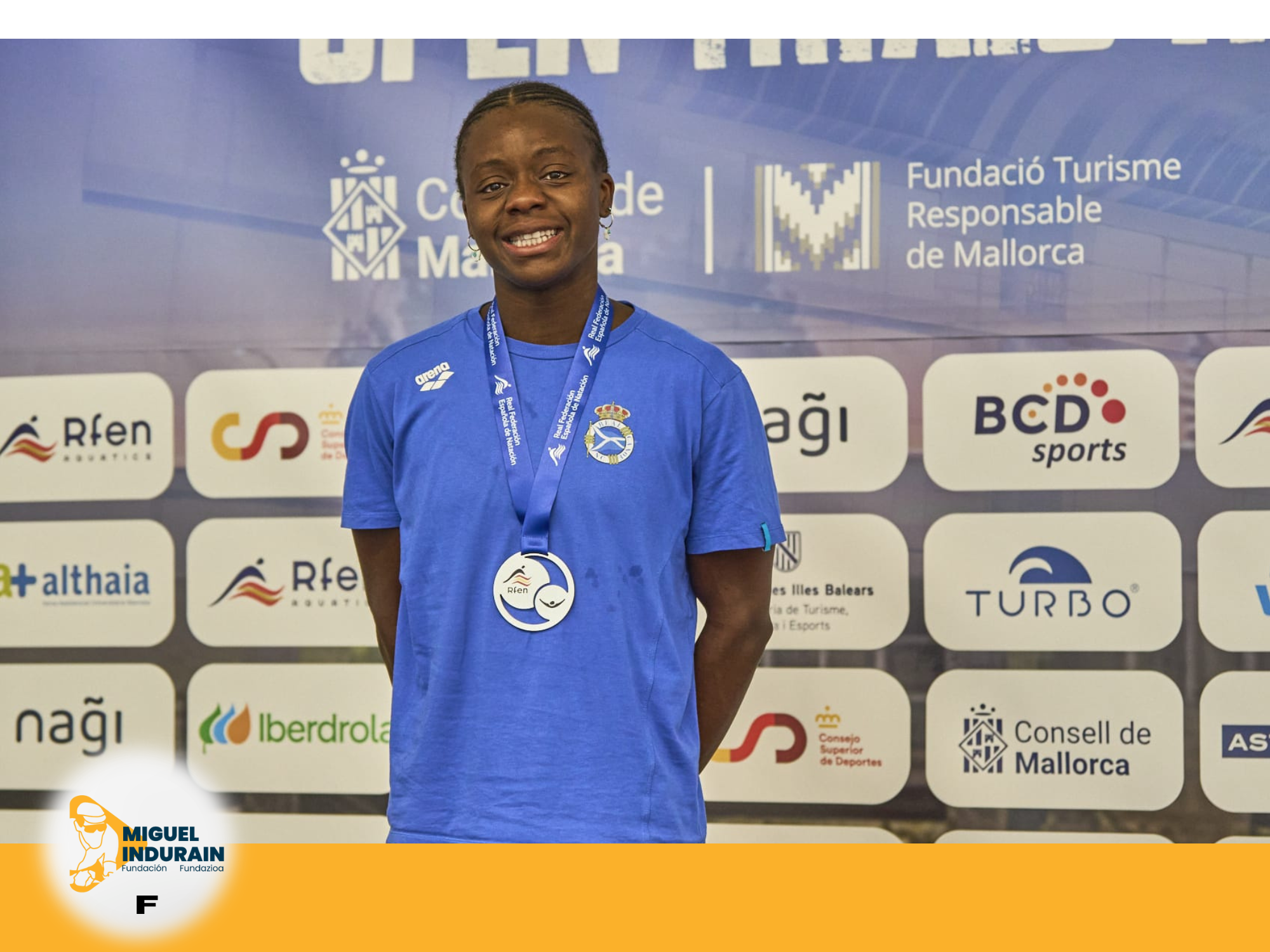 Petra Bisa Nsue hace historia en la natación navarra con la plata en el Campeonato de España Absoluto - Imagen 1