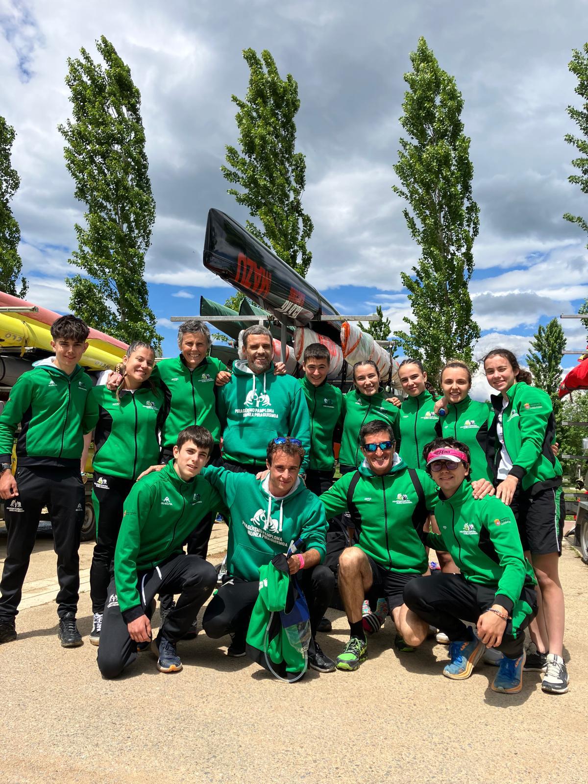 Ainé y Dánae Sanmartín logran la clasificación para el Campeonato de Europa de Maratón de piragüismo