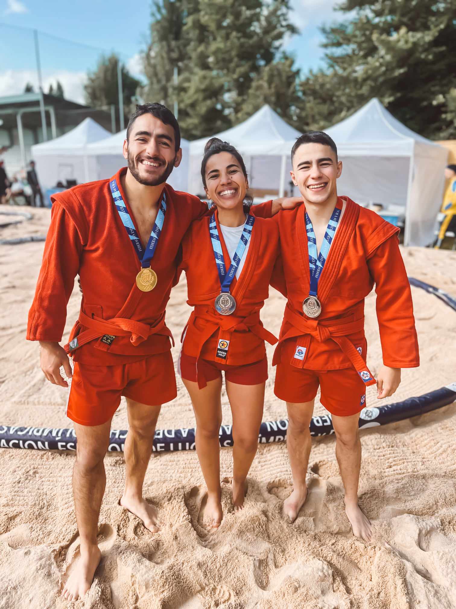 Ibai Gracia, campeón nacional absoluto de Sambo Playa