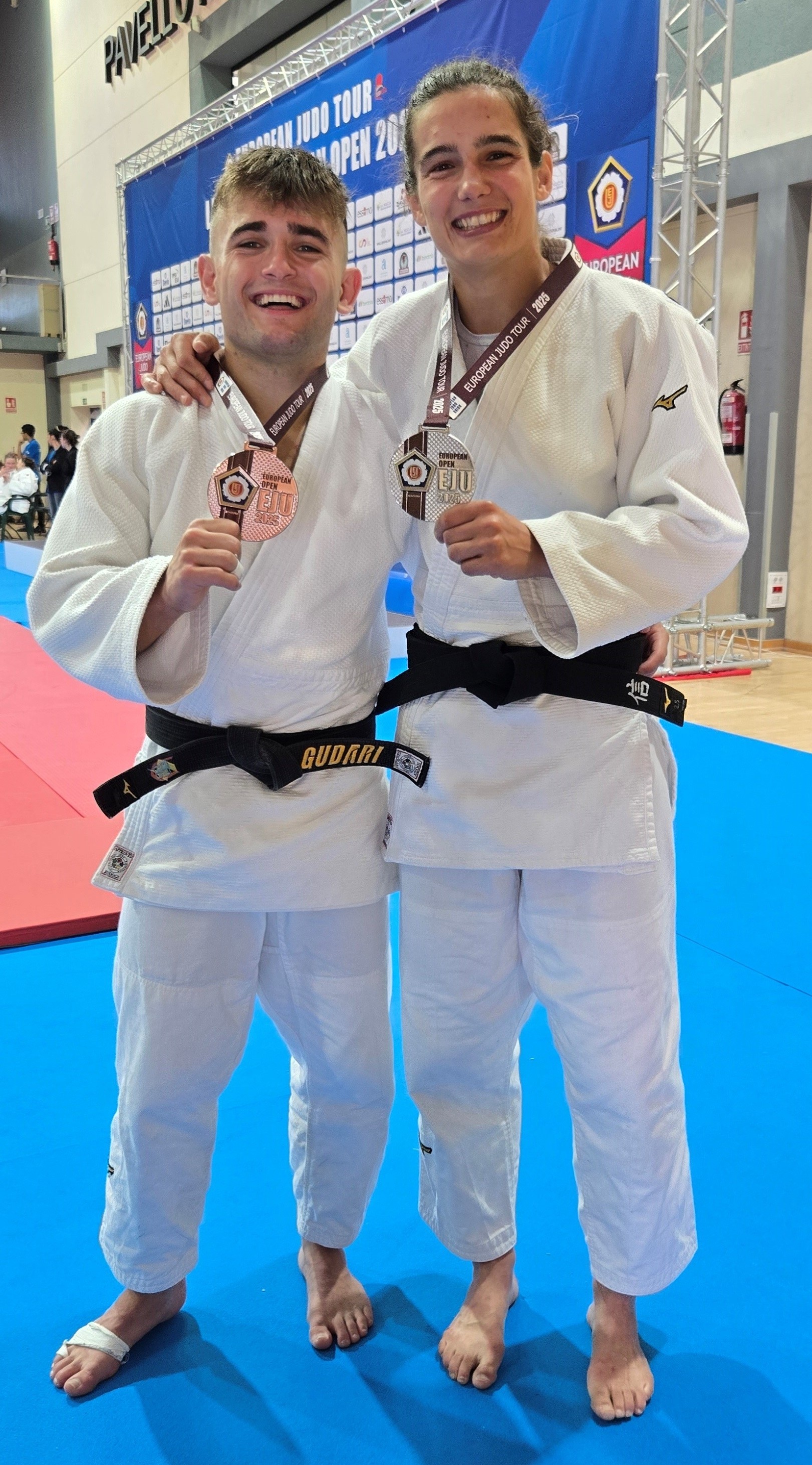 Éxito navarro en la European Open de Judo en Benidorm