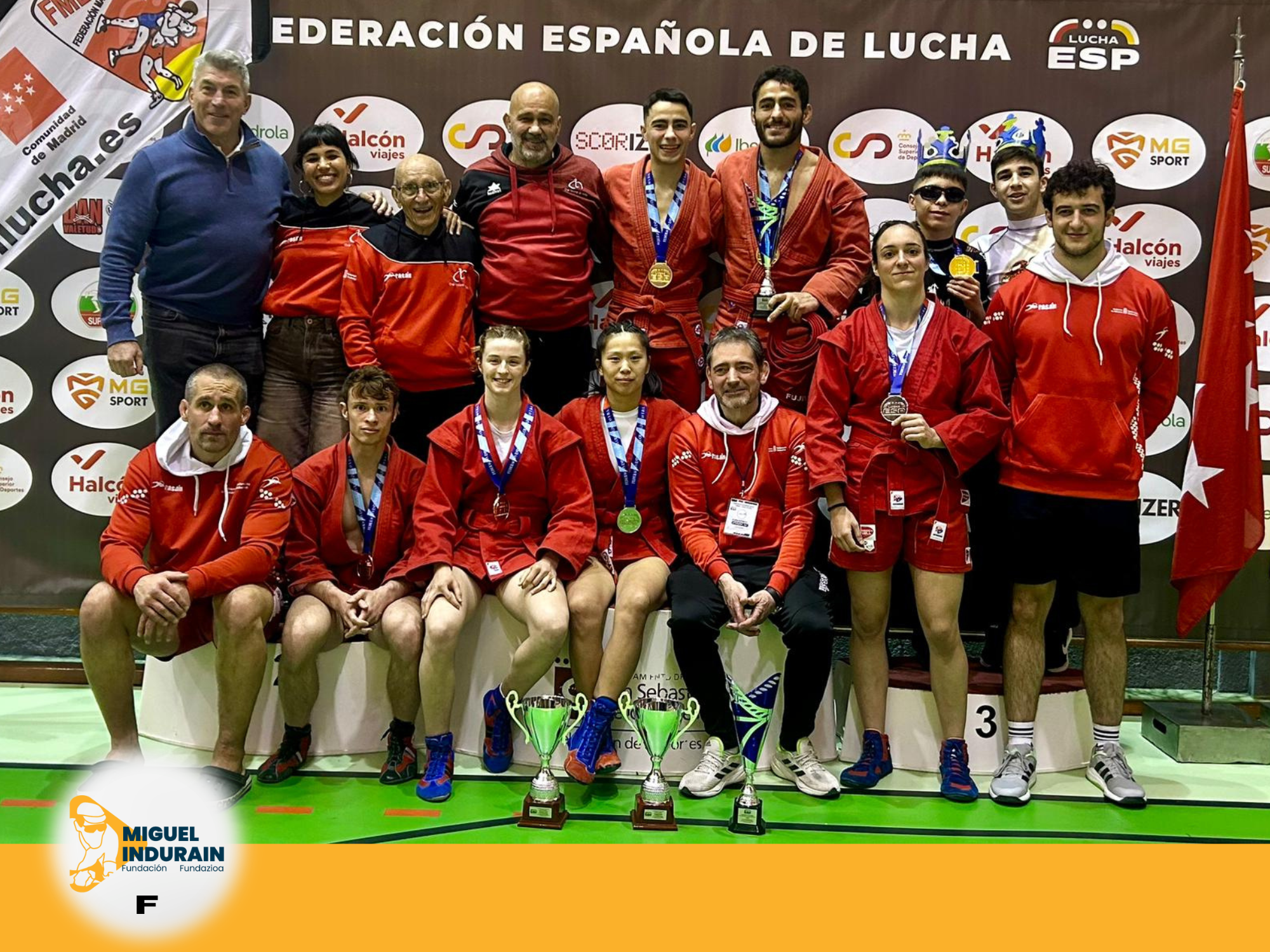 Navarra brilla en los Campeonatos de España de Sambo y Lucha Olímpica U20 - Imagen 1