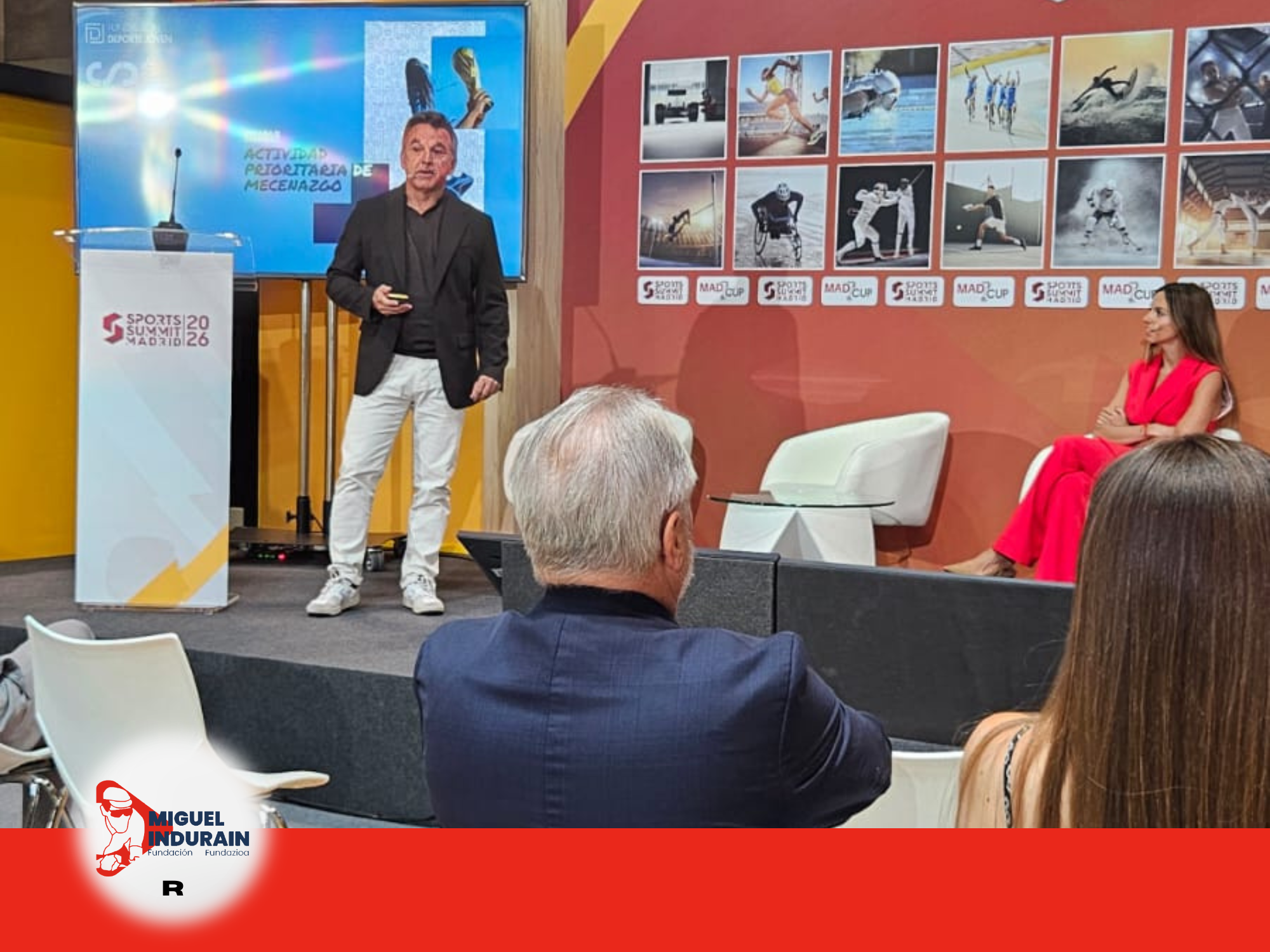 La Fundación Miguel Induráin, presente en Sports Summit Madrid junto a sus patrocinadores - Imagen 1