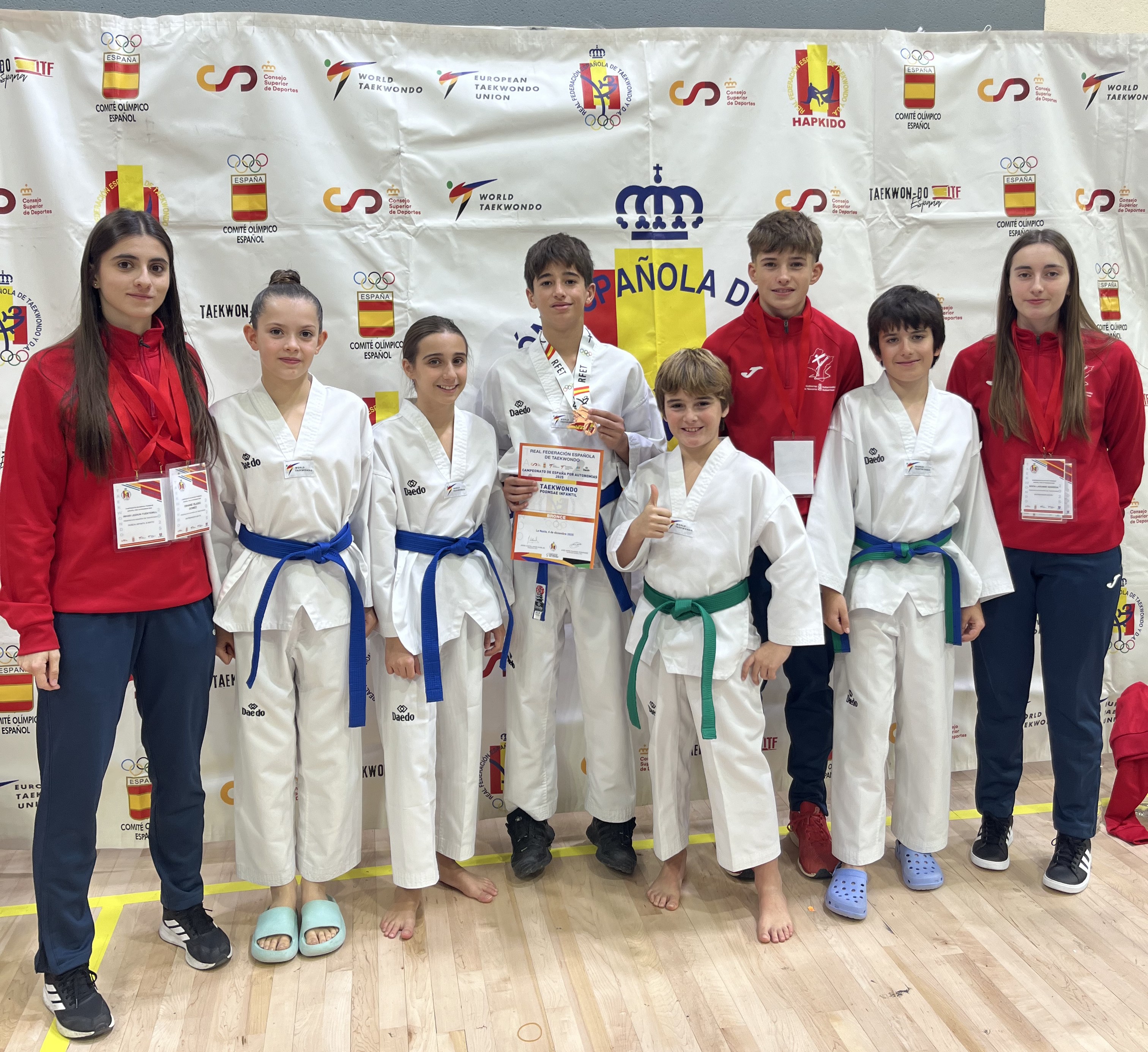 Martín Astiz logra el bronce en el Campeonato de España Poomsae de taekwondo