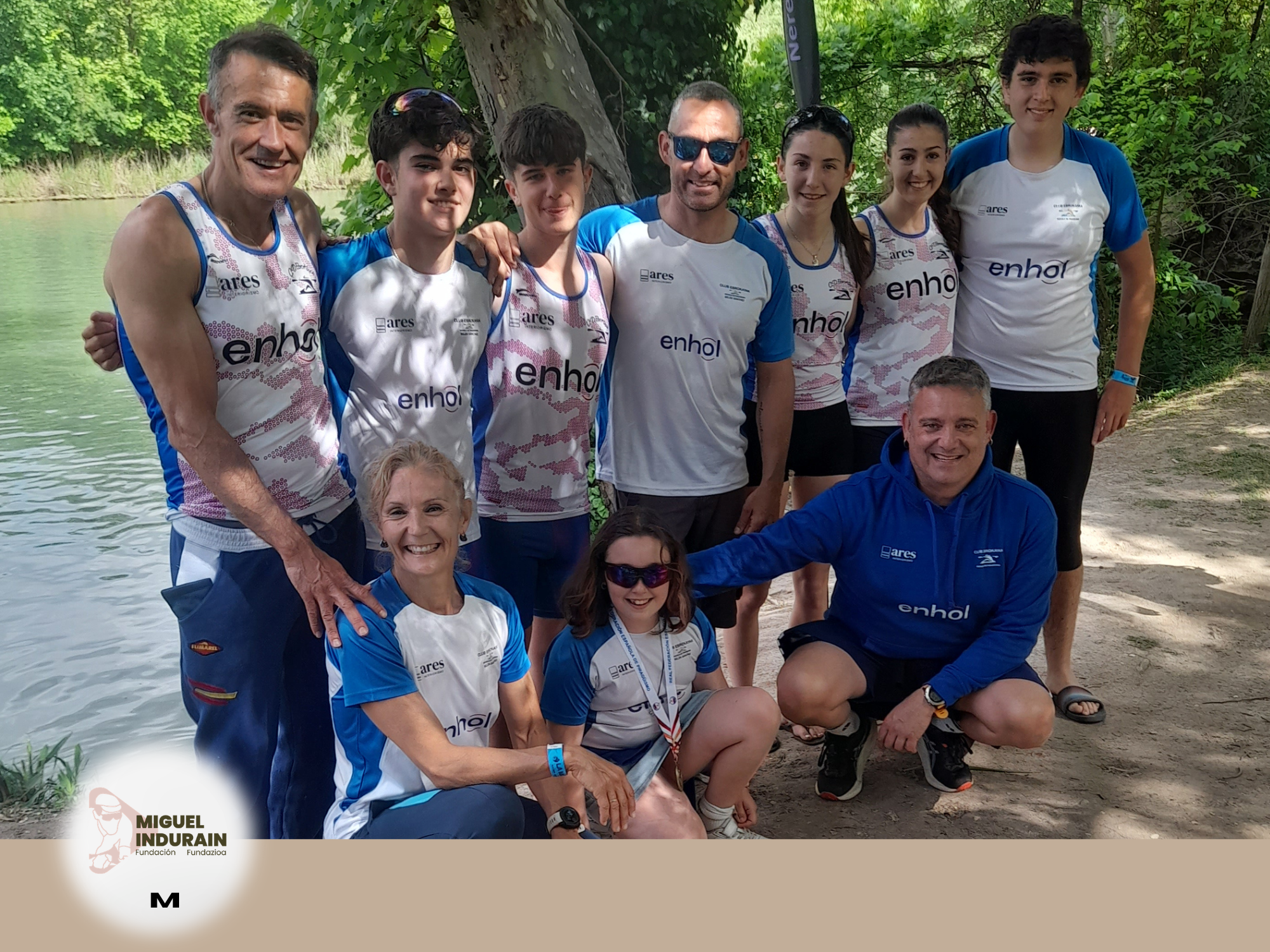 El piragüismo de Tudela brilla en el Campeonato de España de Medio Maratón en Aranjuez - Imagen 1