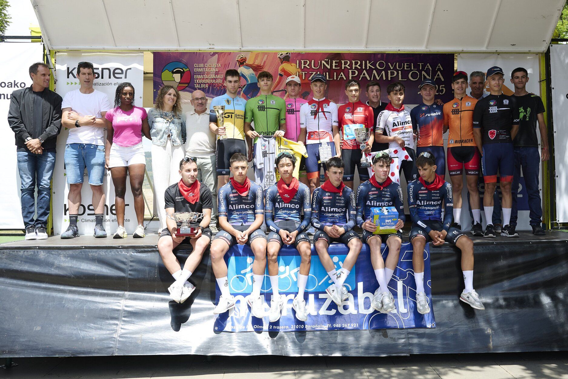 Lucas Stradhonsky gana la Vuelta a Pamplona júnior tras un dramático desenlace en El Redín