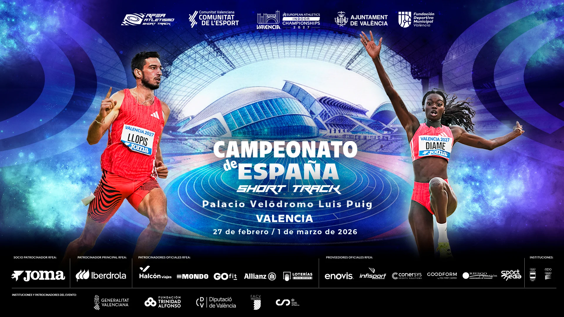 El atletismo navarro pone rumbo a Valencia para el Campeonato de España en Pista Corta