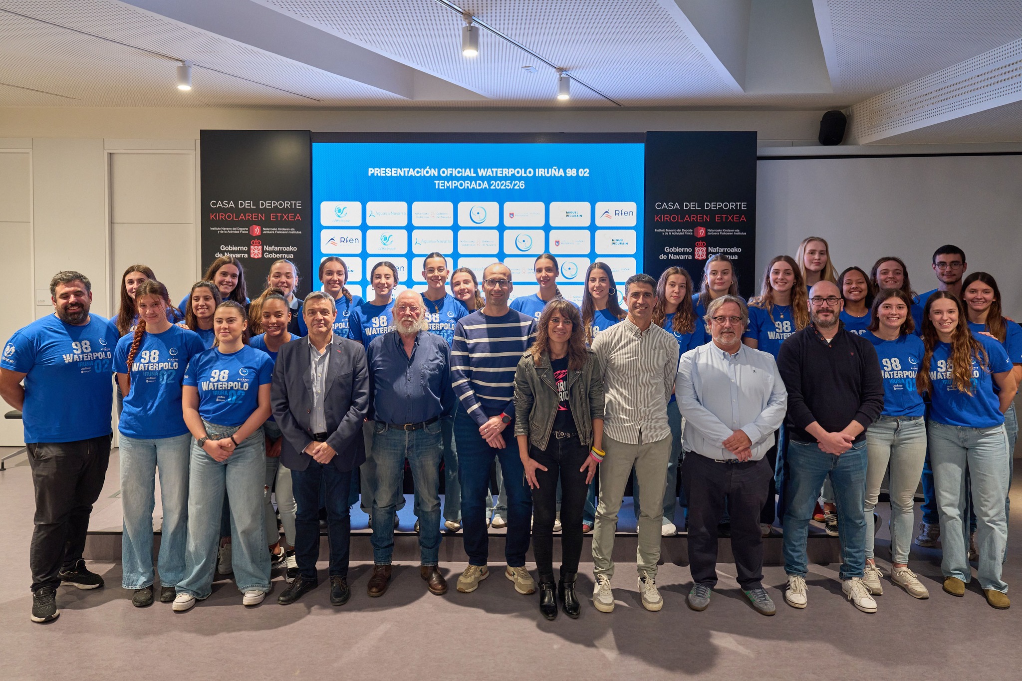 El Waterpolo Iruña 9802 presenta su ambicioso proyecto para consolidarse en División de Honor