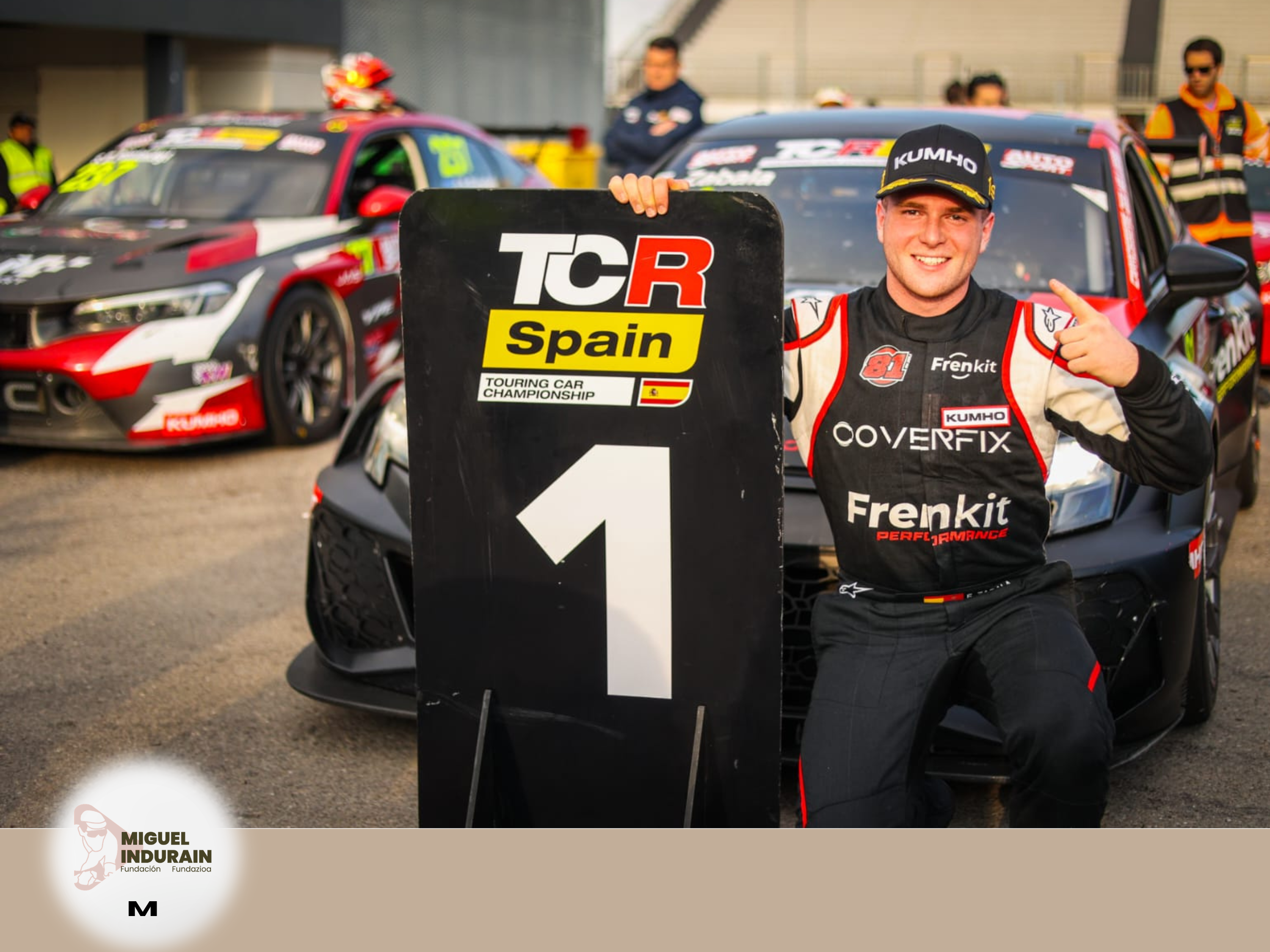 Erik Zabala disputa la Ronda 2 del TCR Spain en Paul Ricard
