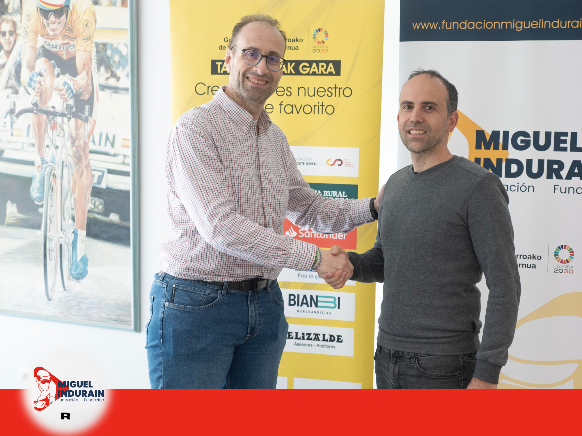 La FMIF sella el patrocinio del Club Deportivo BTT Navarra para la Superprestigio MTB Estella-Lizarra UCI C1 - 1