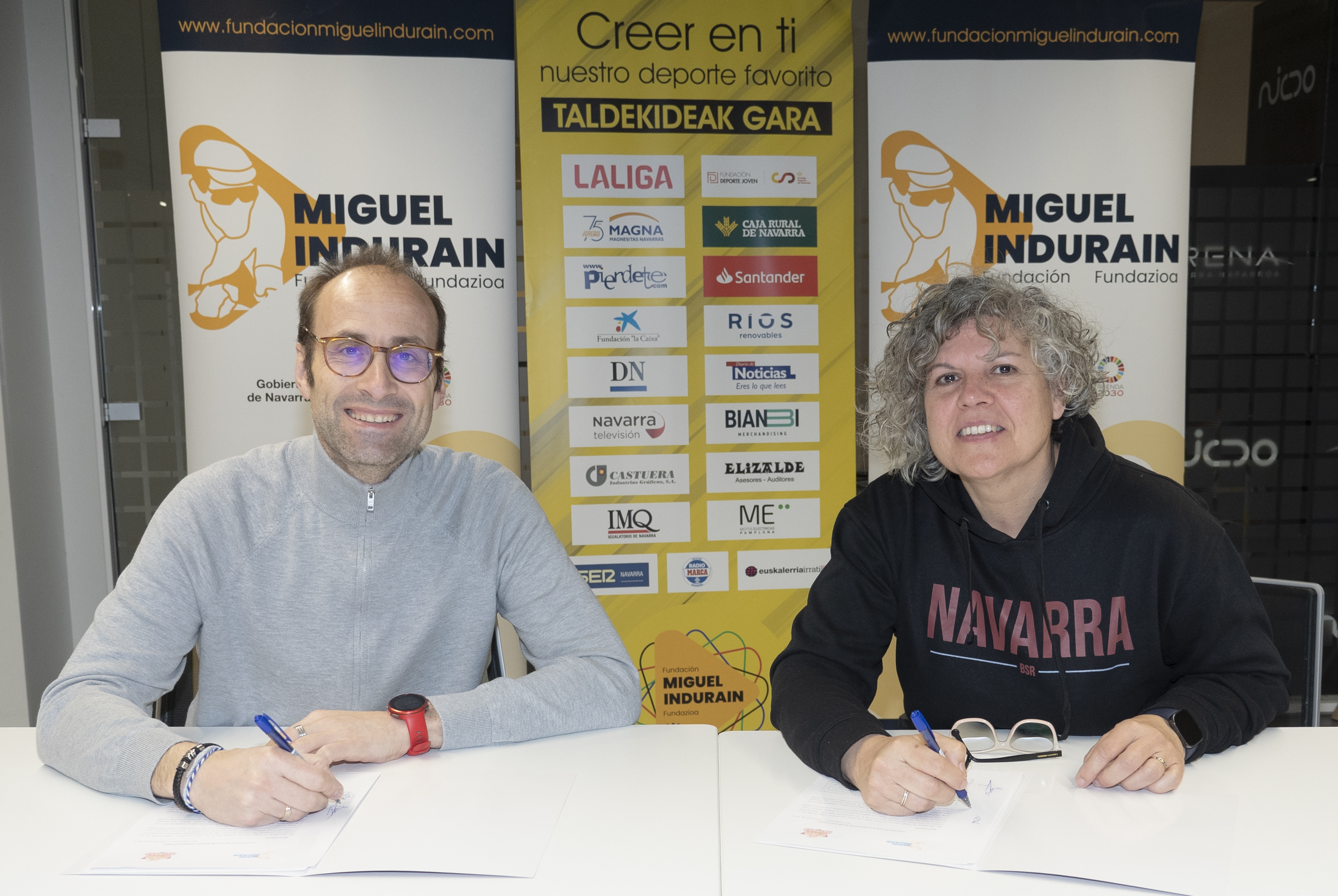 Convenio de renovación de patrocinio con el CD BSR Navarra - 3