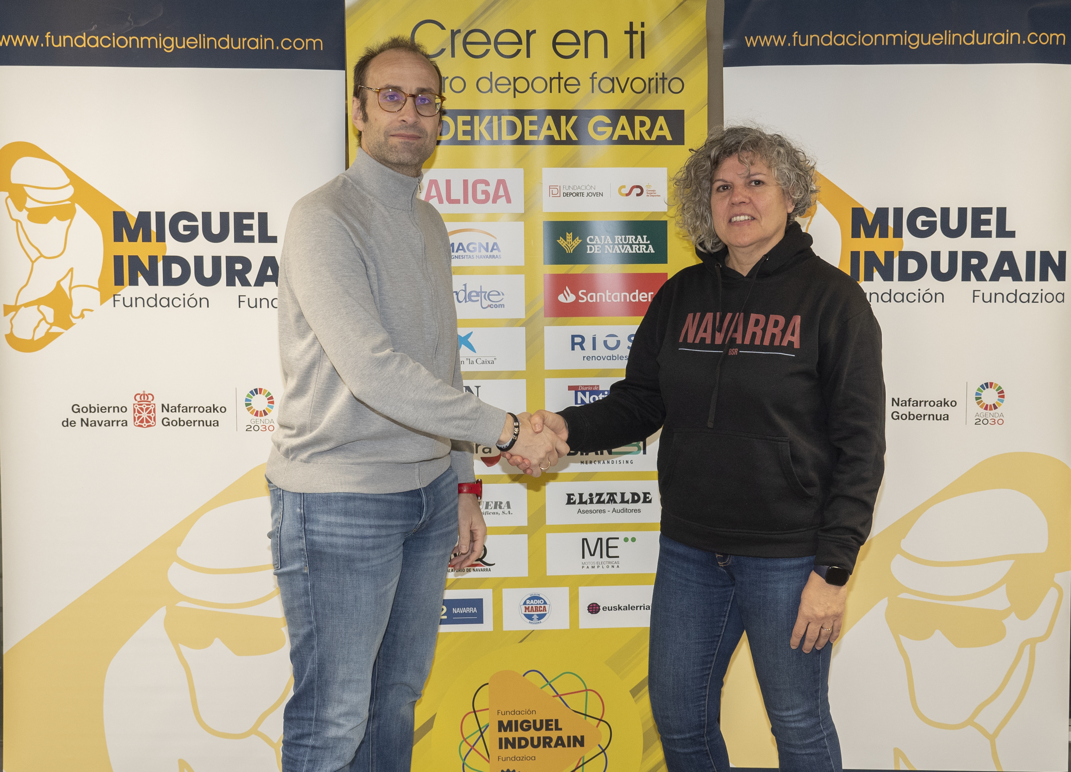 Convenio de renovación de patrocinio con el CD BSR Navarra