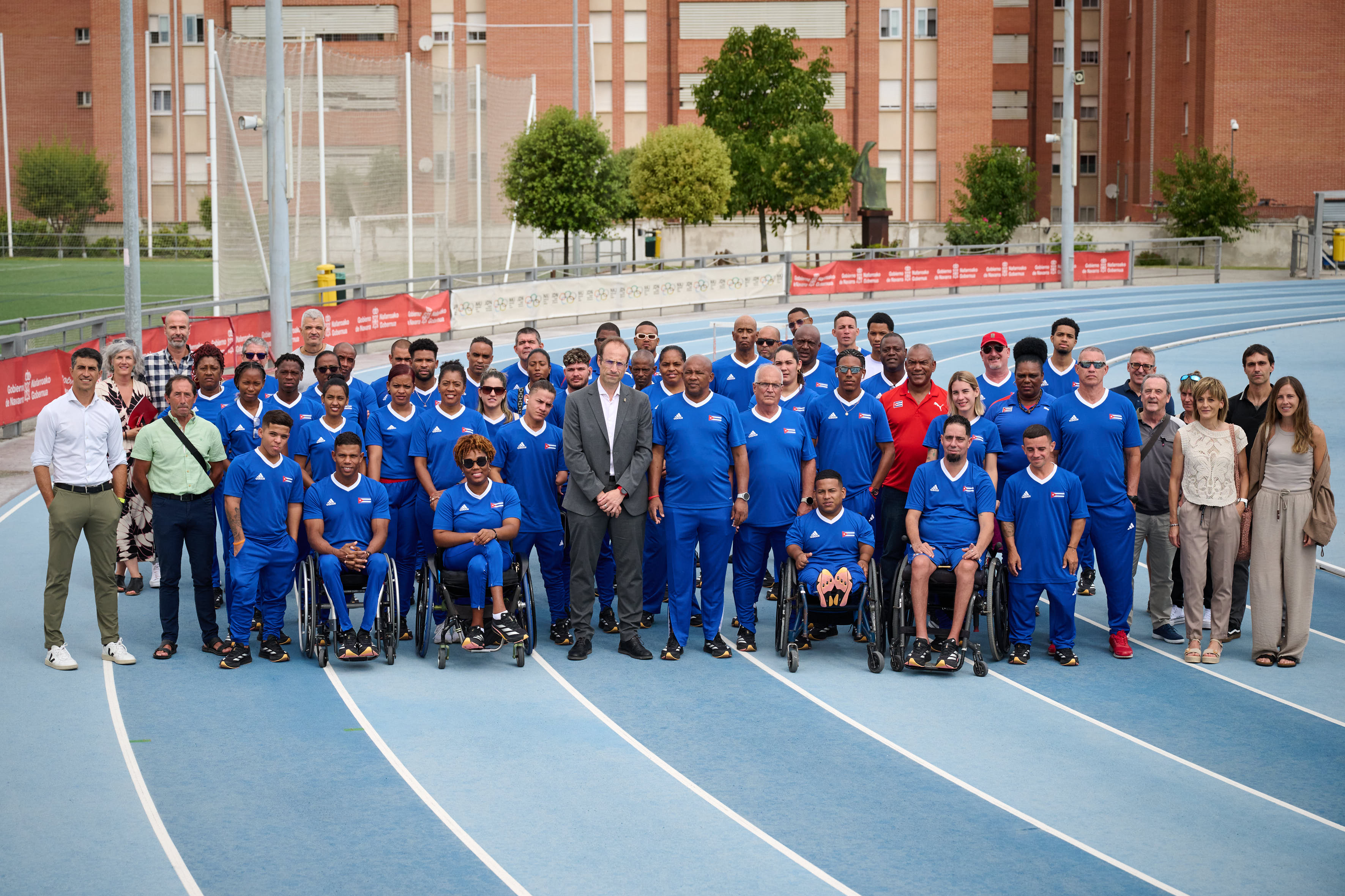 La delegación de Cuba se prepara en Pamplona para los JJ Paralímpicos Paris 2024