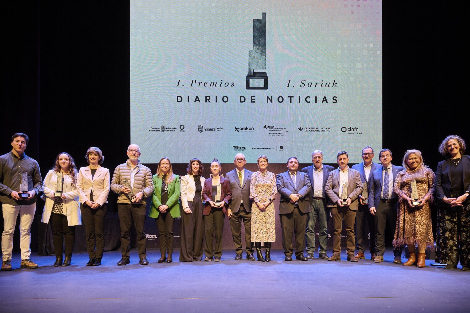 La ciclista Paula Ostiz, becada por la Fundación Miguel Induráin, recibe el Premio Kirolak en la primera edición de los Premios Diario de Noticias Sariak - Imagen 6