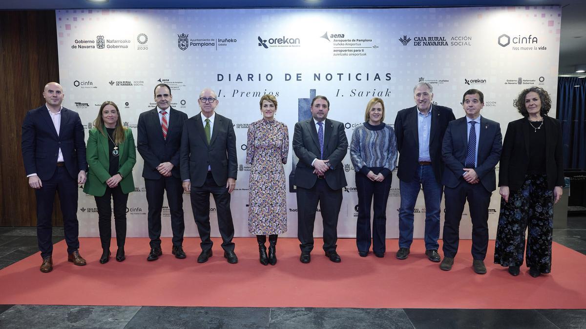 La ciclista Paula Ostiz, becada por la Fundación Miguel Induráin, recibe el Premio Kirolak en la primera edición de los Premios Diario de Noticias Sariak - Imagen 7