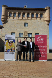 Firma convenio Castillo de Gorraiz