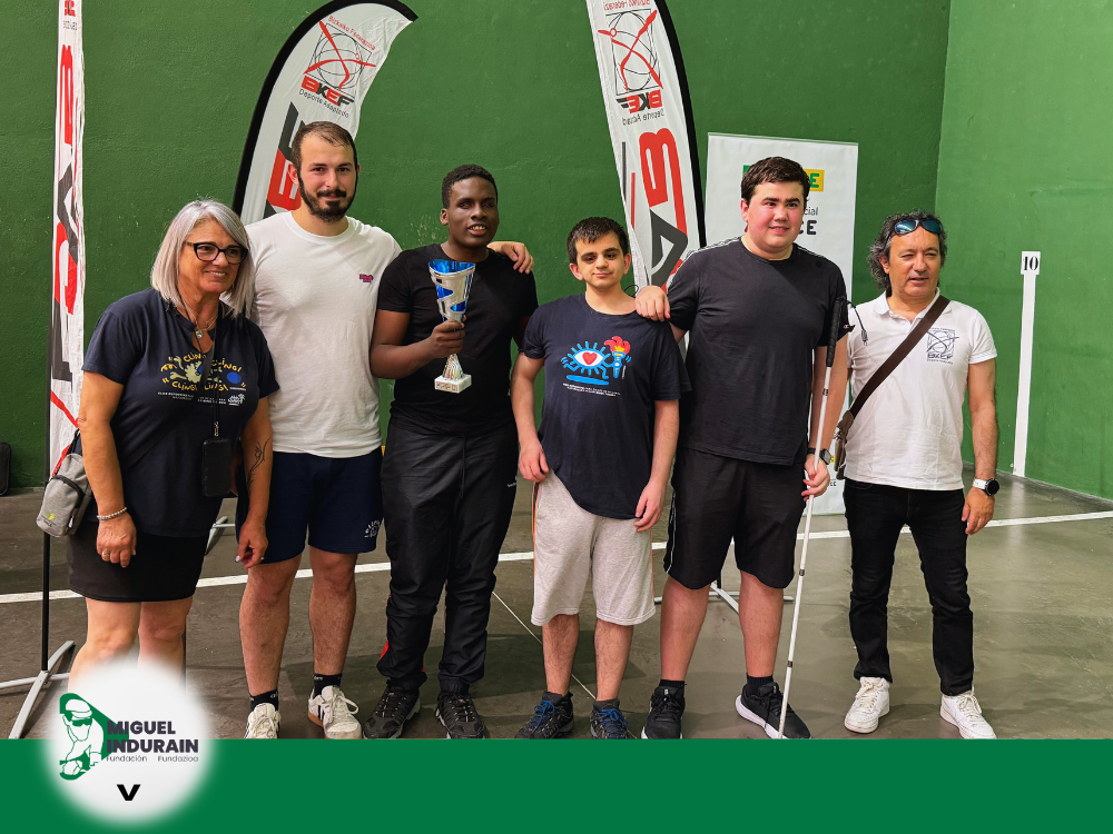 Goalball Navarra roza la victoria en Bizkaia y cierra el curso con un subcampeonato - Imagen 1