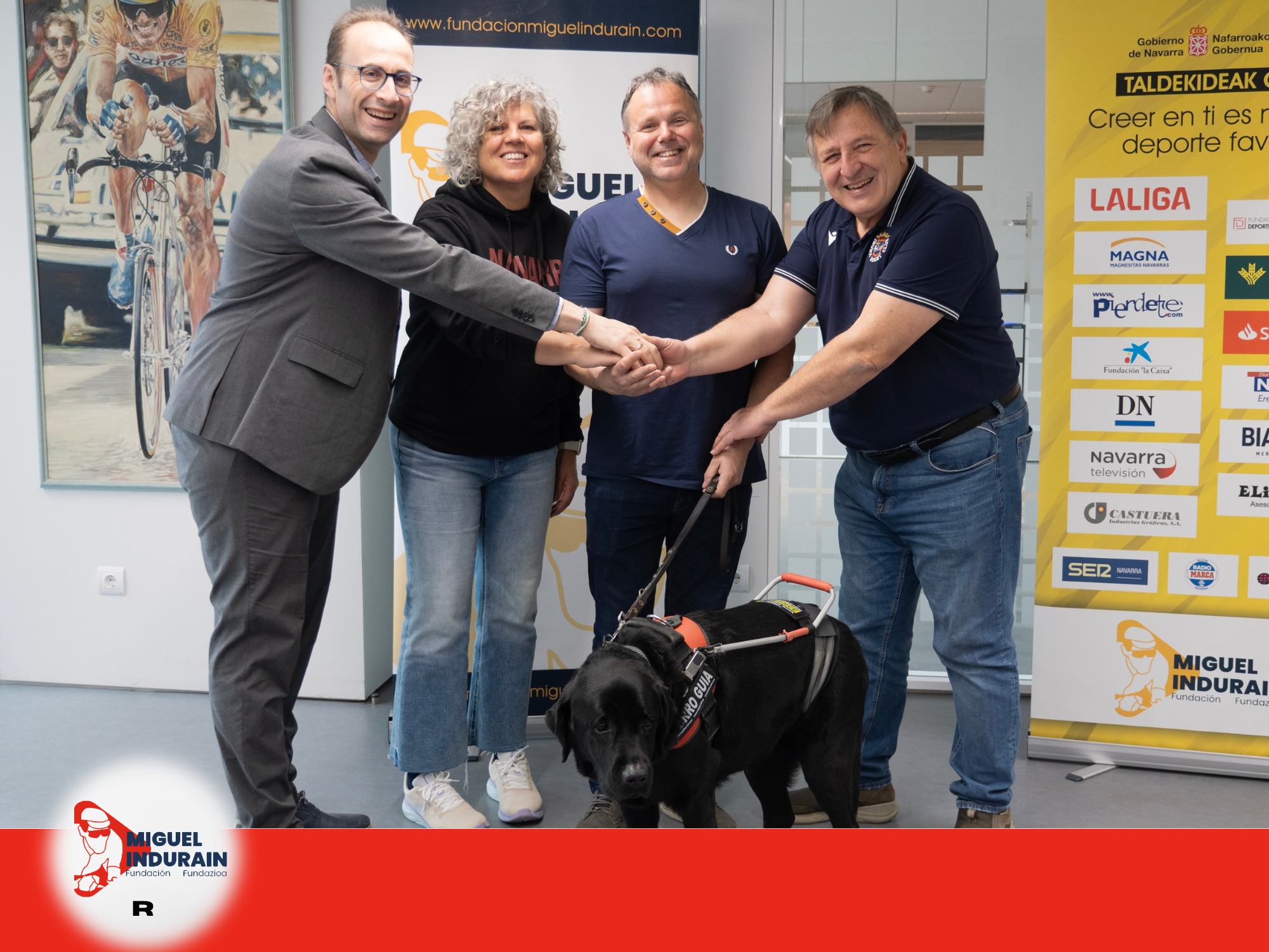 La Fundación Miguel Induráin refuerza su compromiso con el deporte inclusivo y adaptado