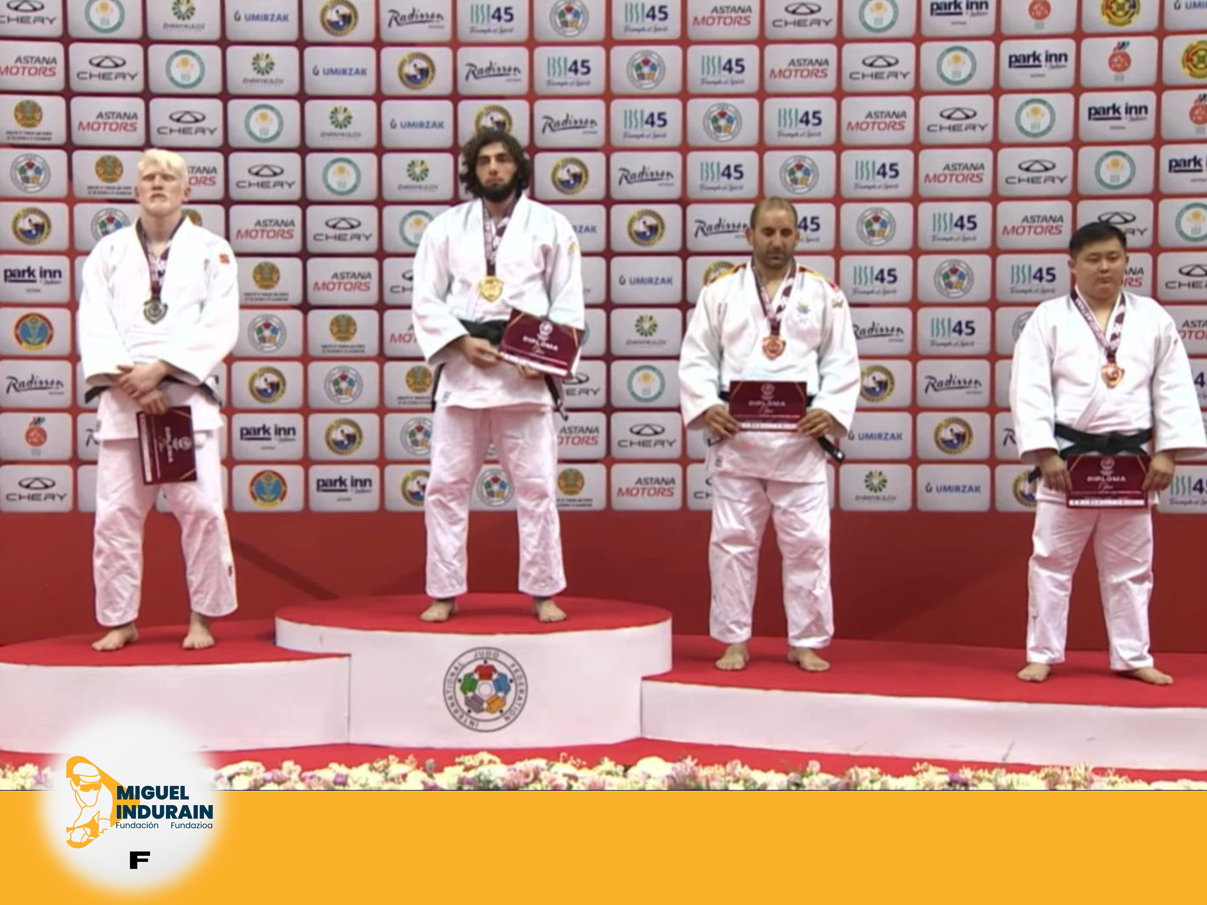 Íñigo Gérboles conquista el bronce en el Grand Prix paralímpico de Astana