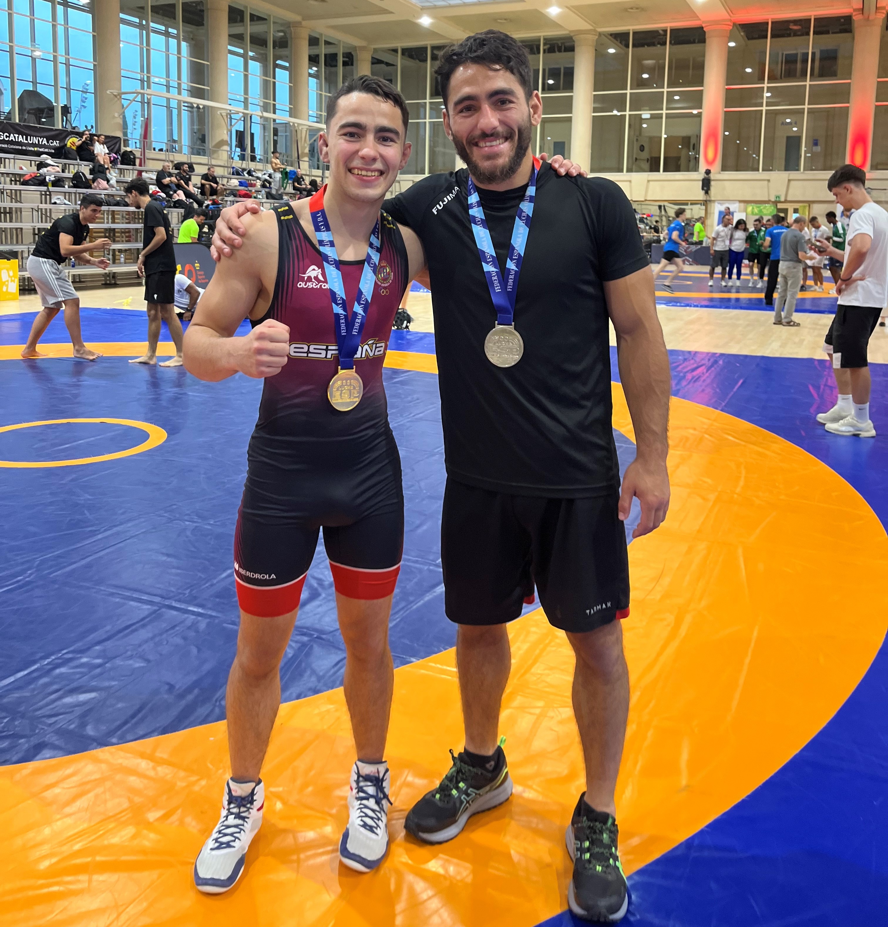 Barcelona corona a los nuevos campeones del "Campeonato de España Senior" de lucha