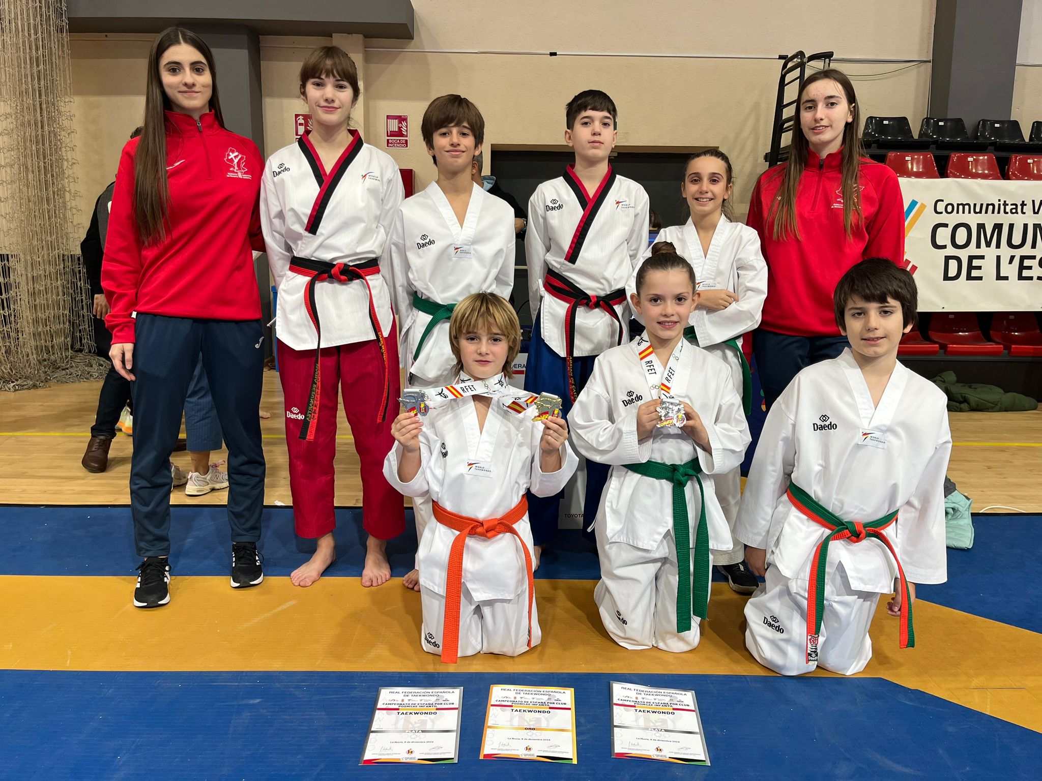 RESULTADOS DEL CAMPEONATO DE ESPAÑA INFANTIL DE TAEKWONDO