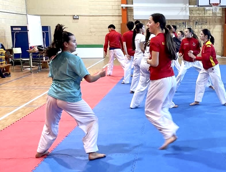 Excelentes sensaciones de Naroa Ayerdi en las jornadas del Plan Nacional de Tecnificación Deportiva