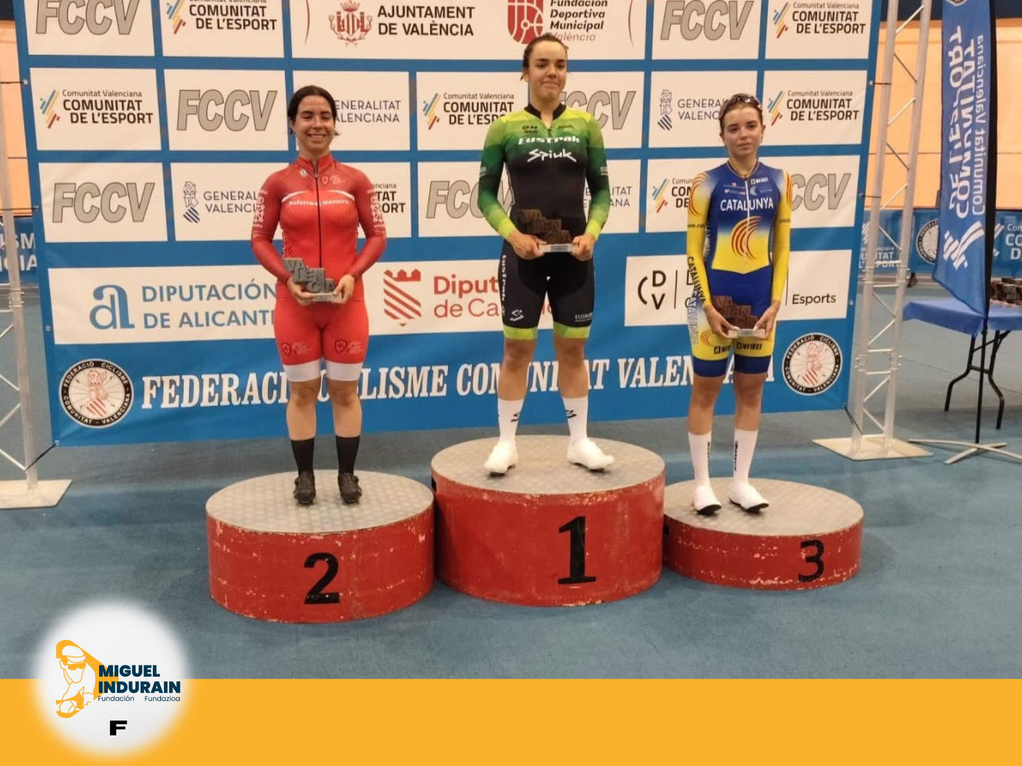 El ciclismo navarro destaca en las pruebas internacionales de pista de Valencia - Imagen 2