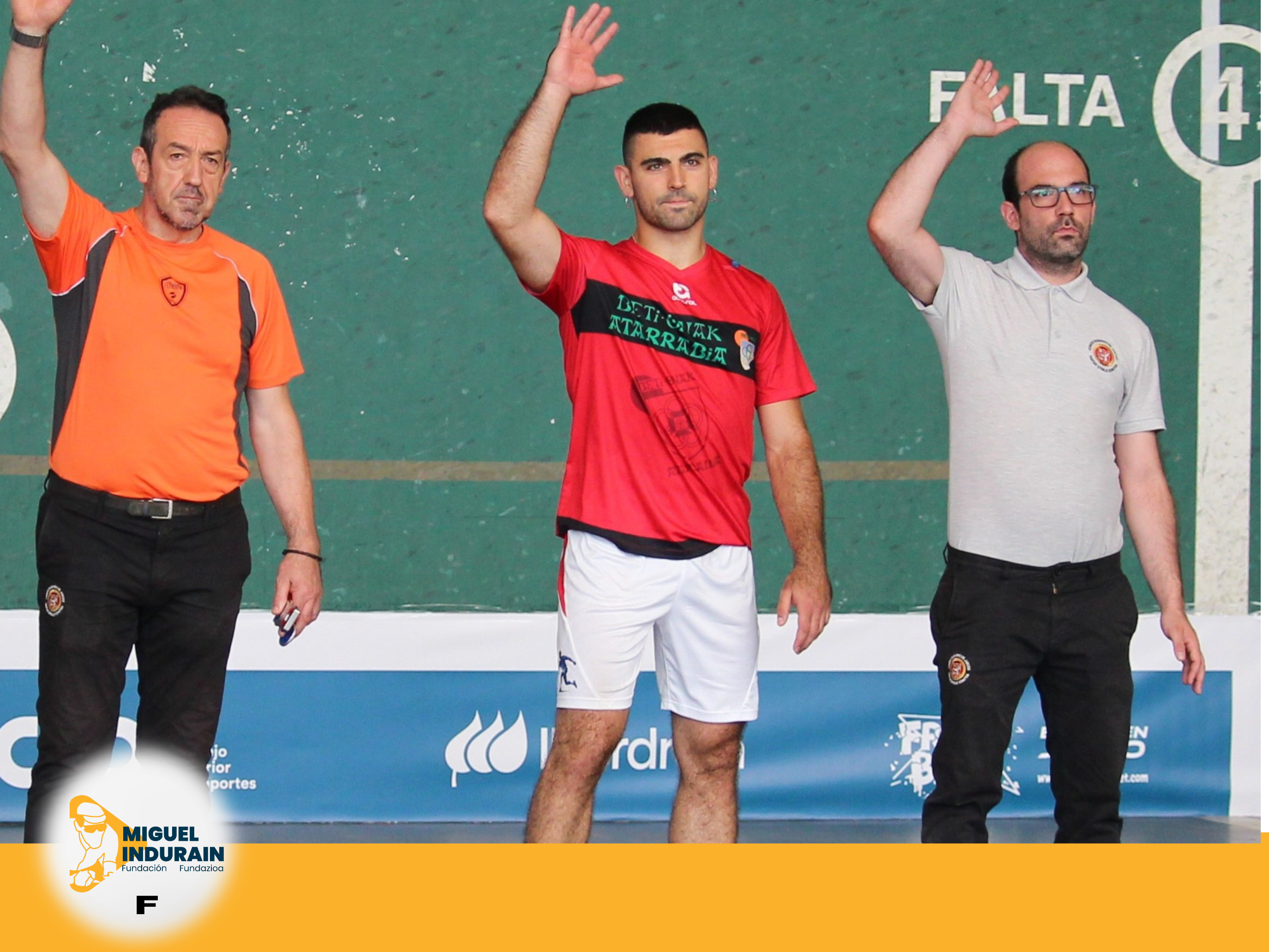 Santi Yániz, del Beti-Onak, campeón de España de Frontball por cuarta vez