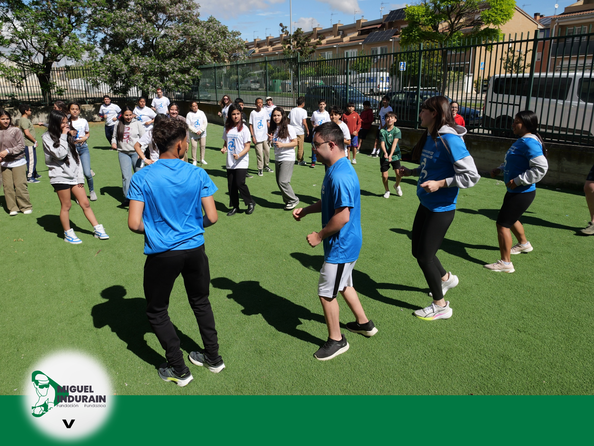Tudela reúne a más de 260 estudiantes en una nueva edición de “Juego Inclusivo – Jolas Inklusiboa” para impulsar el deporte adaptado y la inclusión social - Imagen 4
